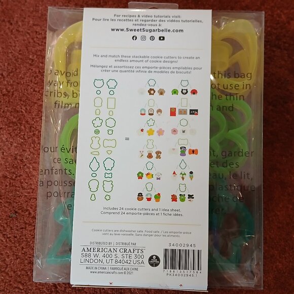 SWEET SUGARBELLE STACKERS COOKIE CUTTER SET 24PC - Picture 2 of 3